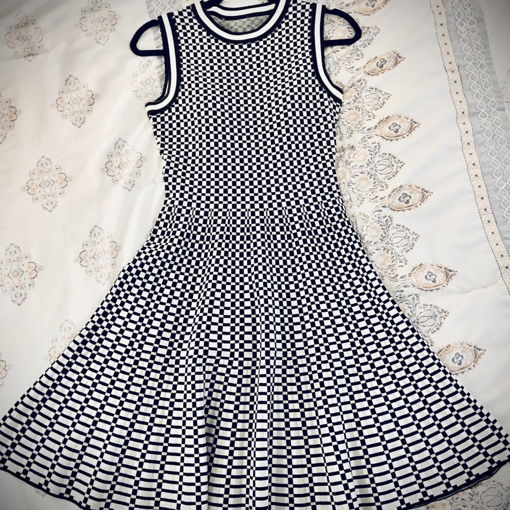 🌹KATE SPADE Checkered Knit Dress